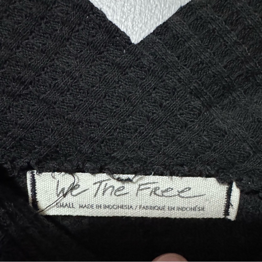 Waffle Knit Oversized Top - image 3